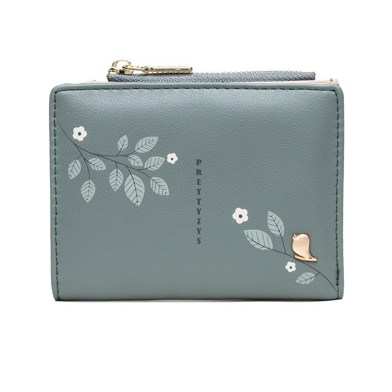 (COD) Dompet Lipat Wanita Dompet Koin Mini Women's Wallet MALL SHOPPING