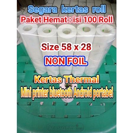 

Unik kertas kasir thermal mini printer Murah