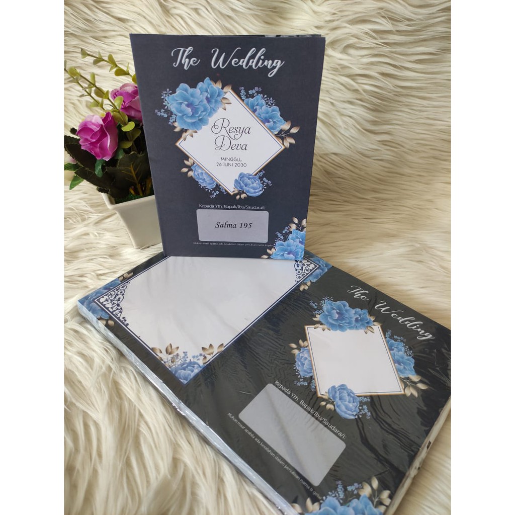 Salma S195 Blangko Undangan Kosongan