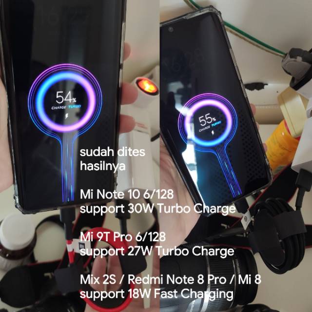 Xiaomi 3A 18W/27W 100cm Kabel Data Type C Kevlar Braided Fast Charging Data Cable Type-C Tipe C Original Ori