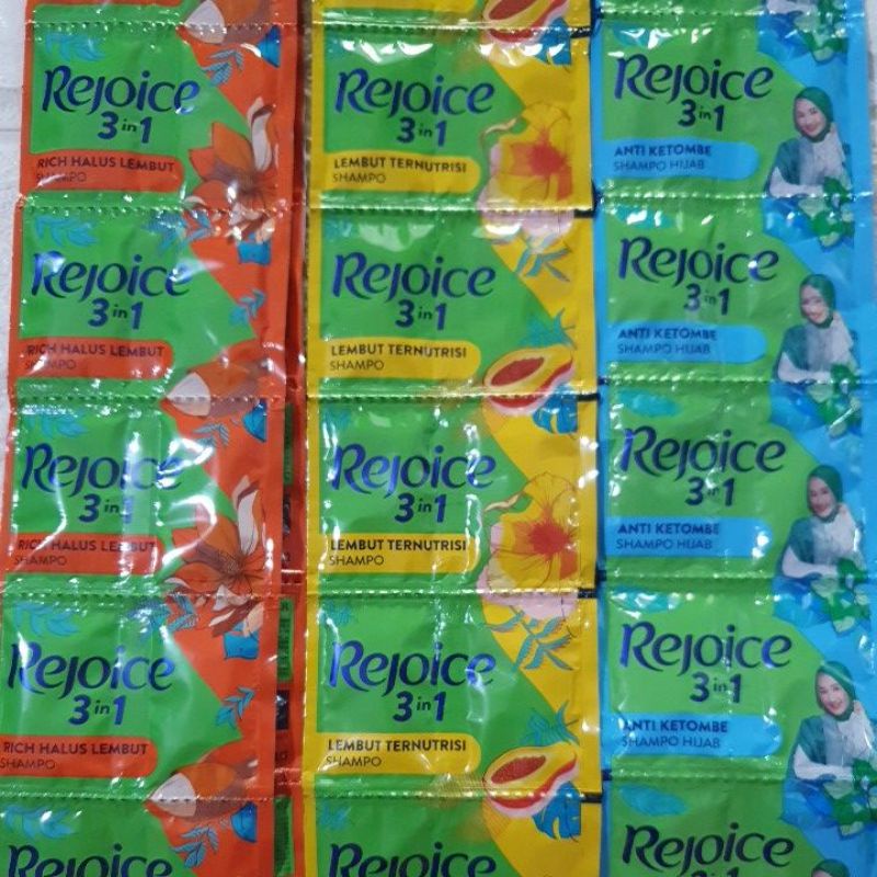 Rejoice Shampoo 3in1 Sachet 12x10ml