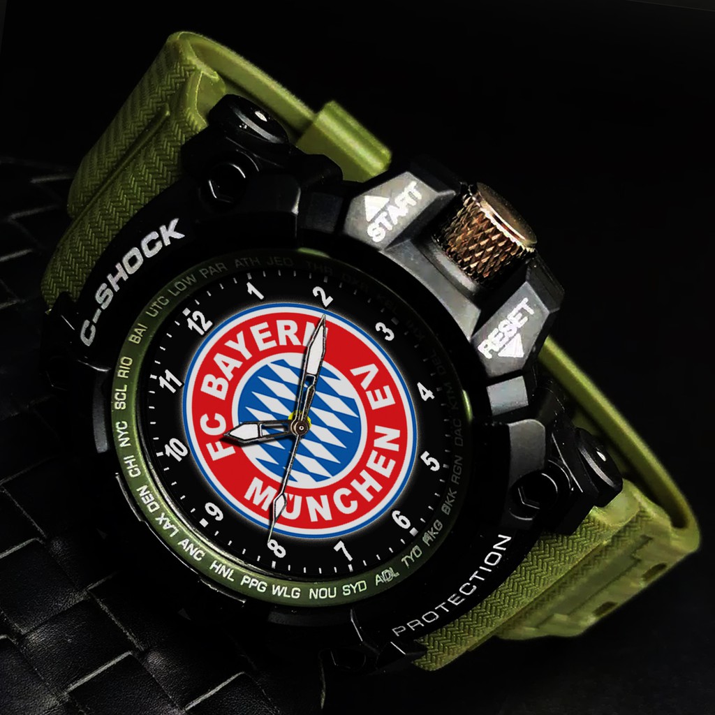 (EXCLUSIVE) JAM TANGAN BAYERN MUNCHEN 1 (STRAP WARNA)