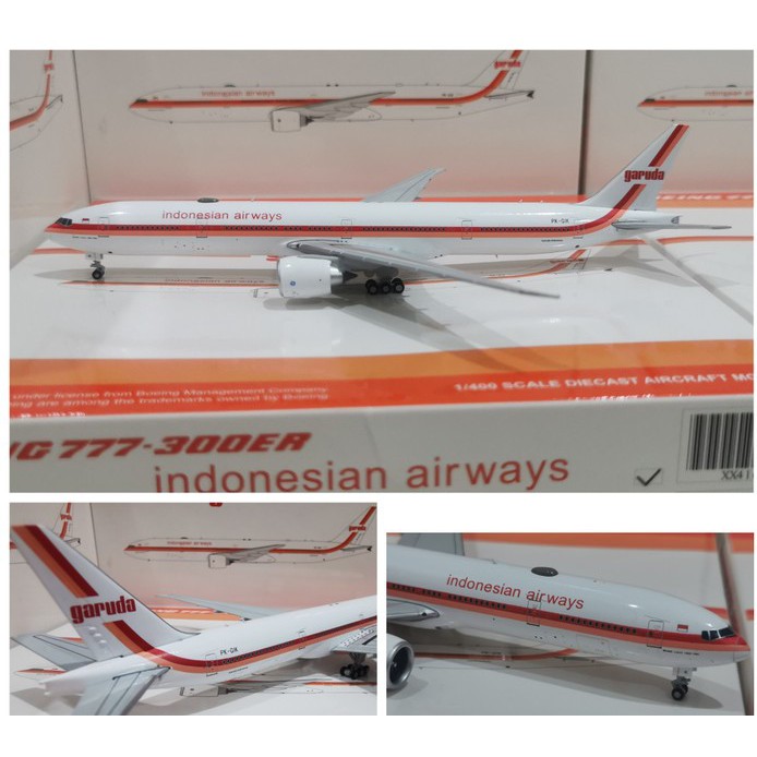 Diecast Garuda Indonesia Boeing 777-300er IOP609