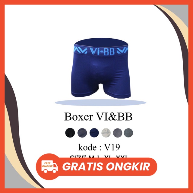 boxer VI&amp; BB PRIA SEAMLESS tanpa sambungan