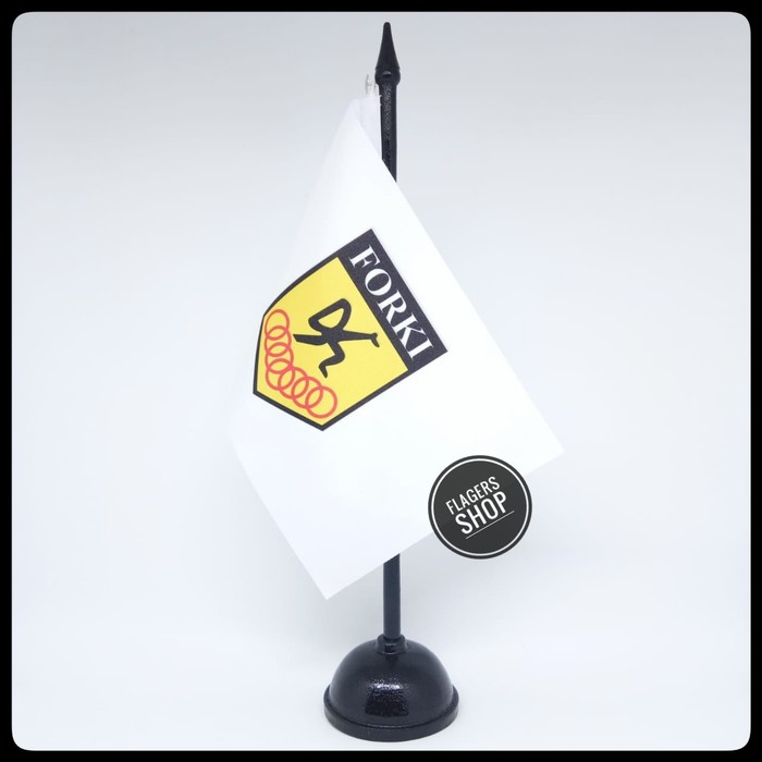 

Bendera Meja FORKI + Tiang Kayu