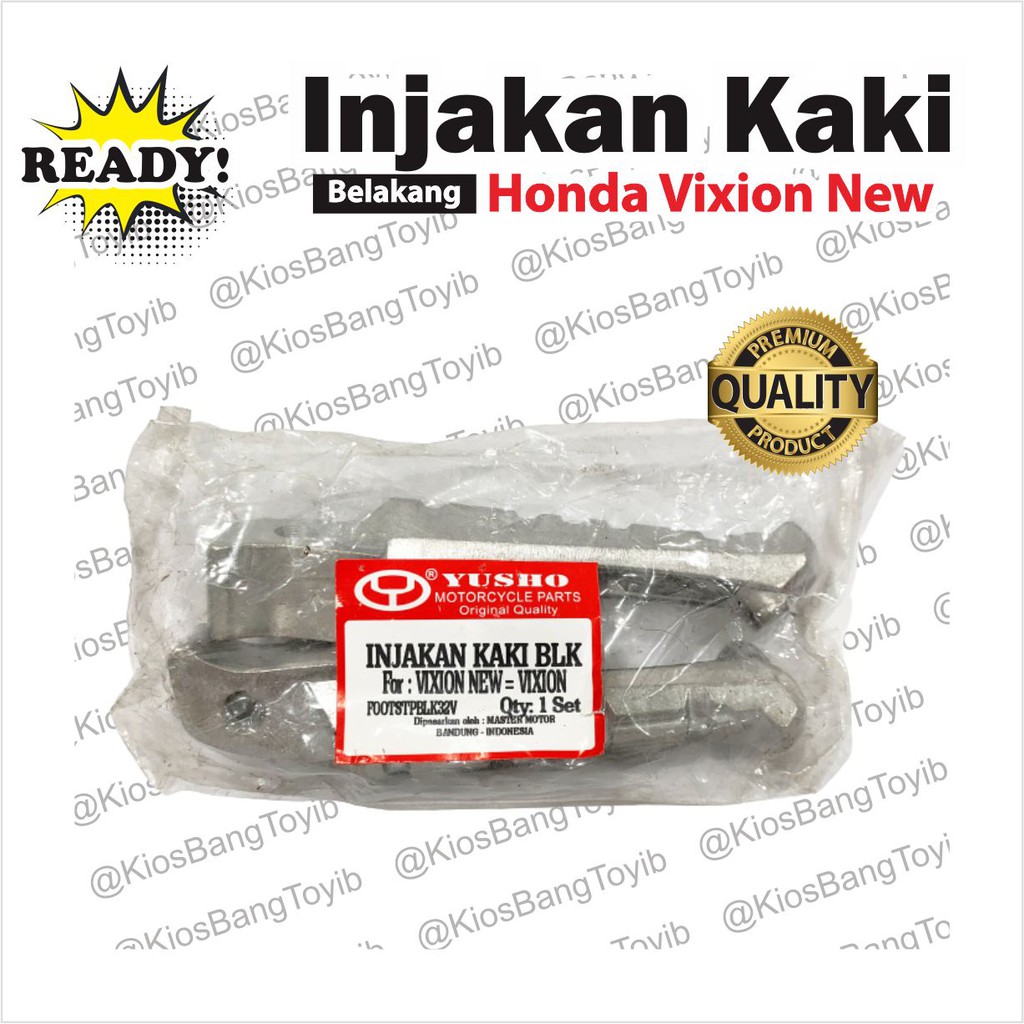 Karet Footstep Barstep Belakang/Pijakan Kaki Belakang Yamaha Vixion New (YUSHO)