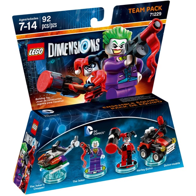 LEGO 71229 DIMENSIONS Team Pack: Joker and Harley Quinn
