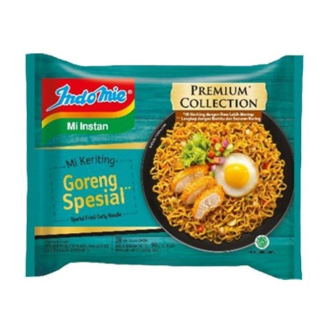 

Indomie Mie Goreng Keriting Spesial 90gr