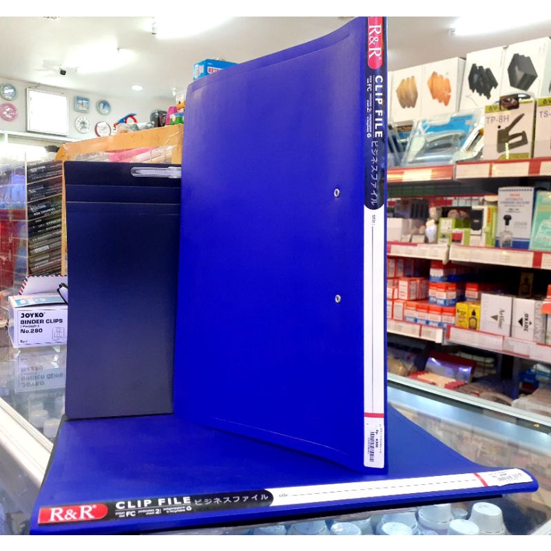 

R&R CLIP FILE BIRU TUA