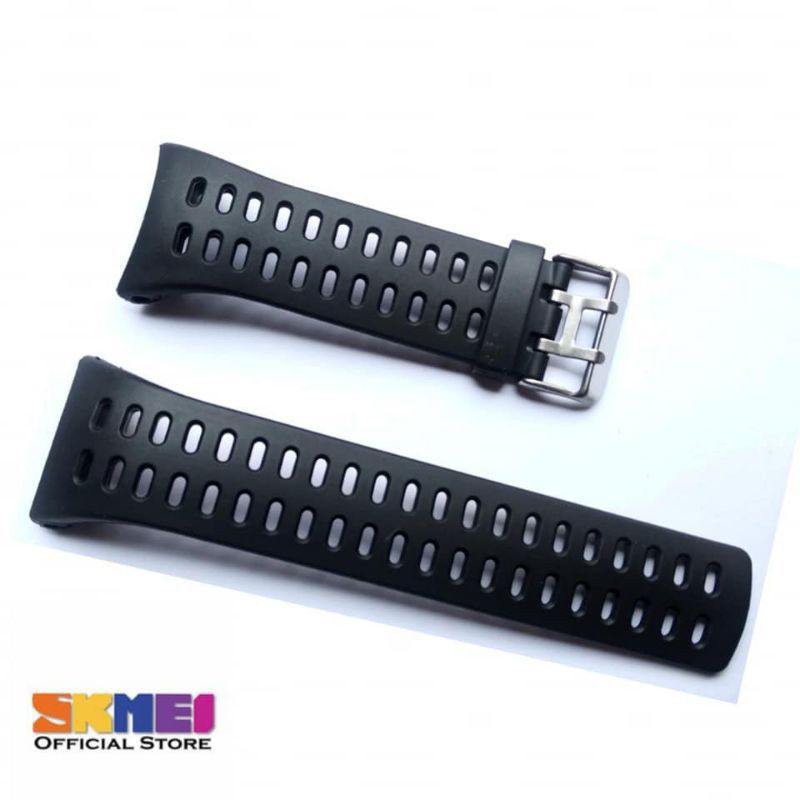 Tali strap jam Skmei 1994 rubber strap tali jam tangan SKMEI 1994 hijau hitam