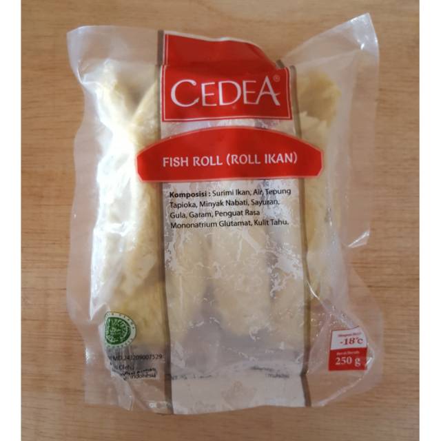 

CEDEA FISH ROLL 250 GRAM