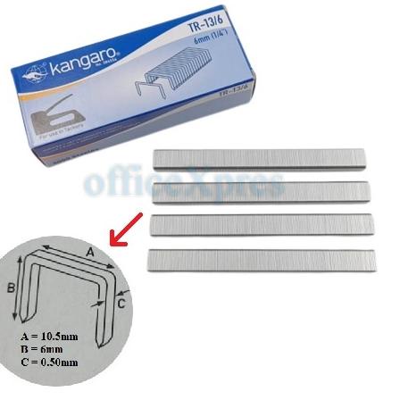 

Hot - Isi Stapler Tembak TR13/6 / Isi Staples Gun Tacker Kangaro ~