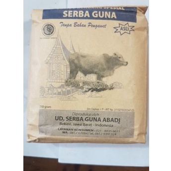 

Bumbu serbaguna rendang/Bumbu serbaguna kambing 250gram.