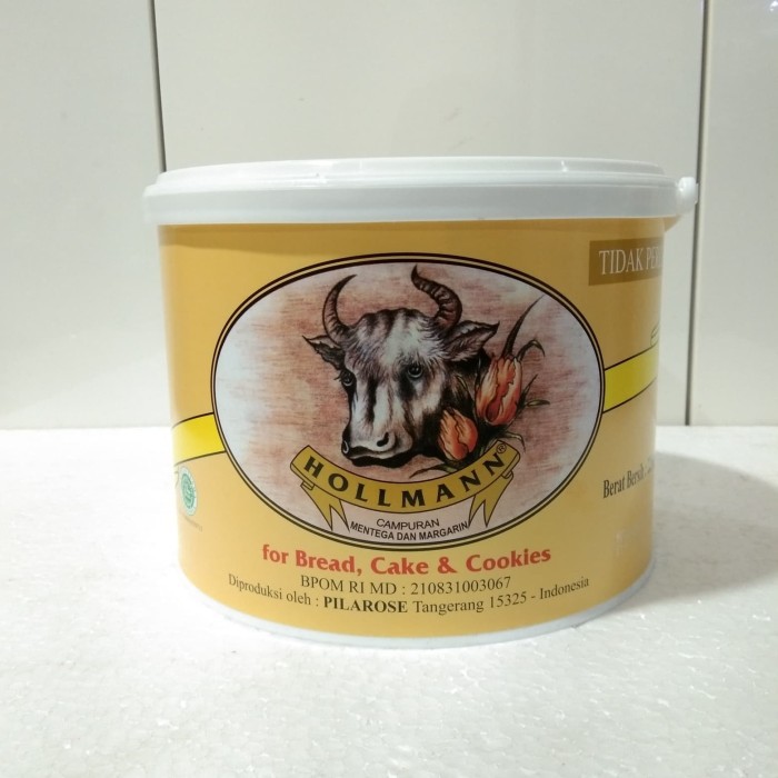 

Holman Hollmann Holmann Butter Mentega Margarine Margarin Kaleng 2250g