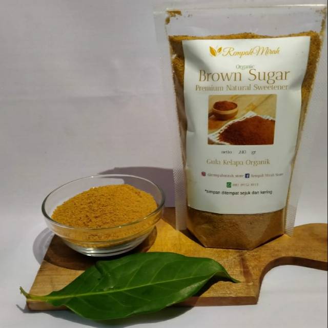 

Gula semut/Brown Sugar/Gula Kelapa Organik/COD/Kualitas ekspor/150gr/240gr/450gr/950gr