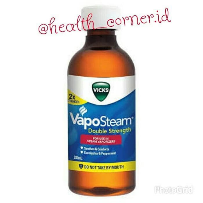 Vicks Vapo Steam Inhalant Oil Double Strength 200ml