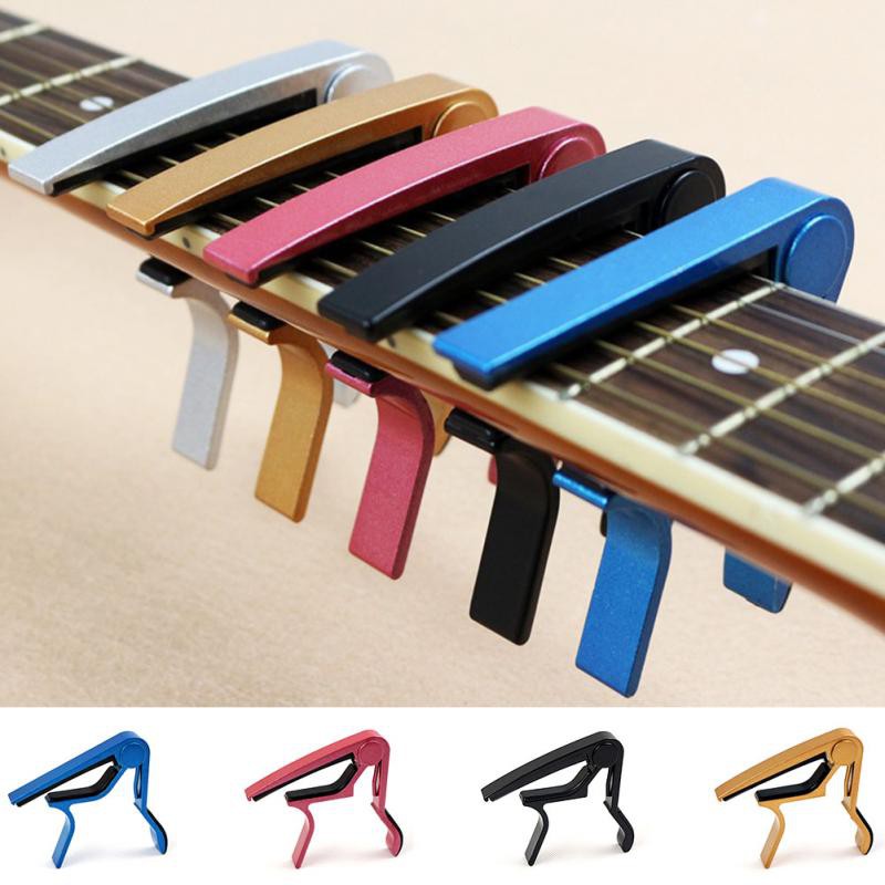 Capo Gitar jepit Aluminium Alloy / Guitar Quick Change Capo / Color