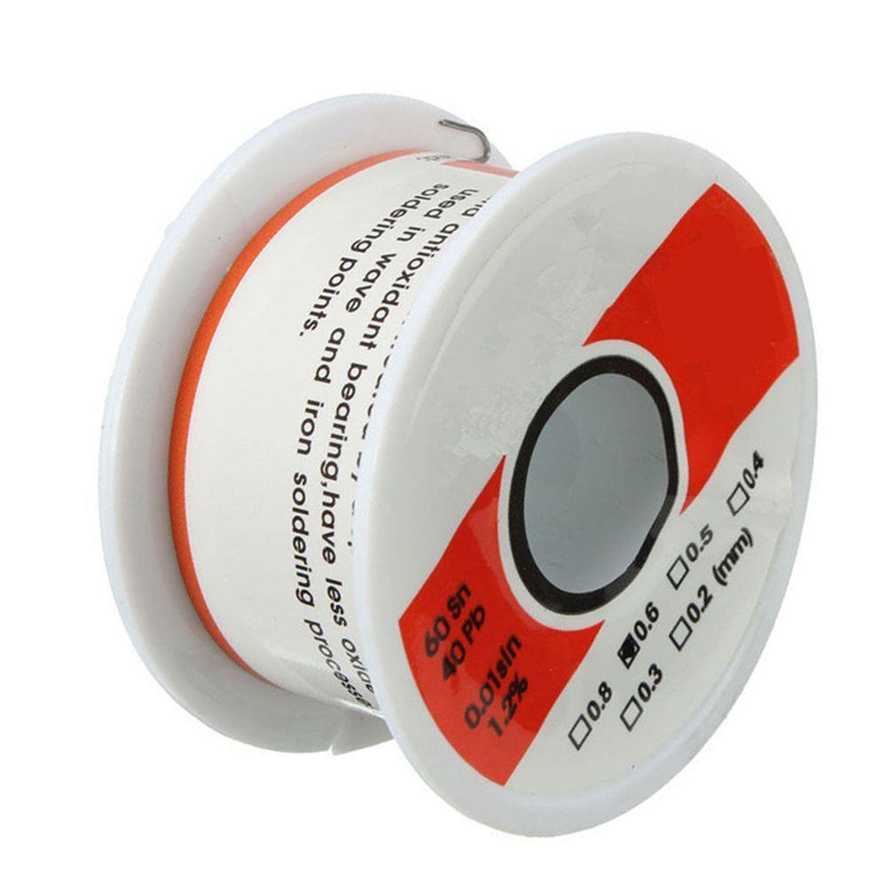 [Elegan] Kawat Solder 1Pc Gulungan Flux Timah Praktis 1.2% Besi Roll 50G Solder60/40