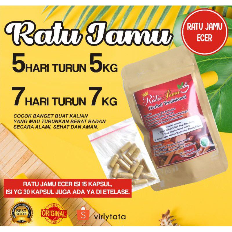 RATU JAMU REGULER ORIGINAL ECER