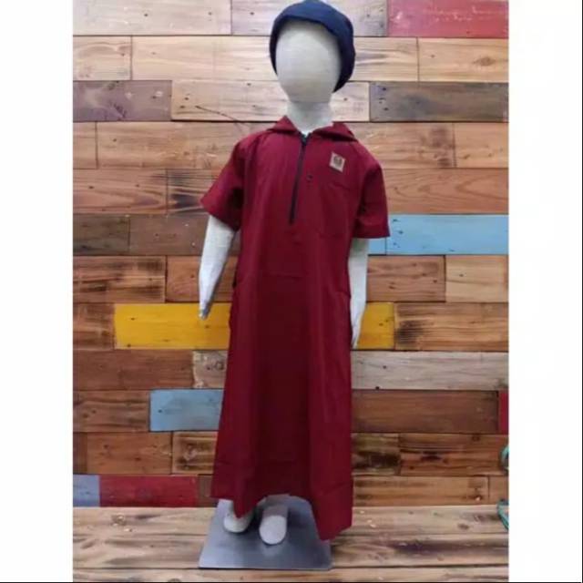 Jubah anak Al amwa premium