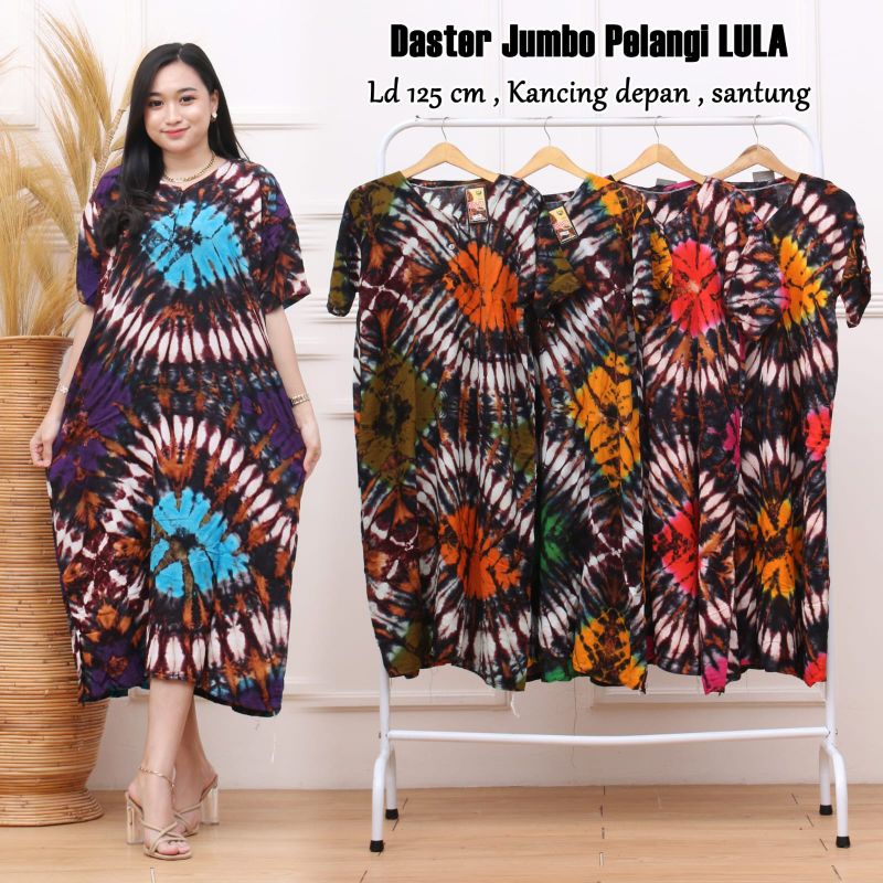 ECER DASTER JUMBO LD 130 CM / DASTER IBU UKURAN XXL /DASTER BUSUI /DASTERJUMBO MOTIF TERBARU / PAKAIAN WANITA-JUMBO SOF