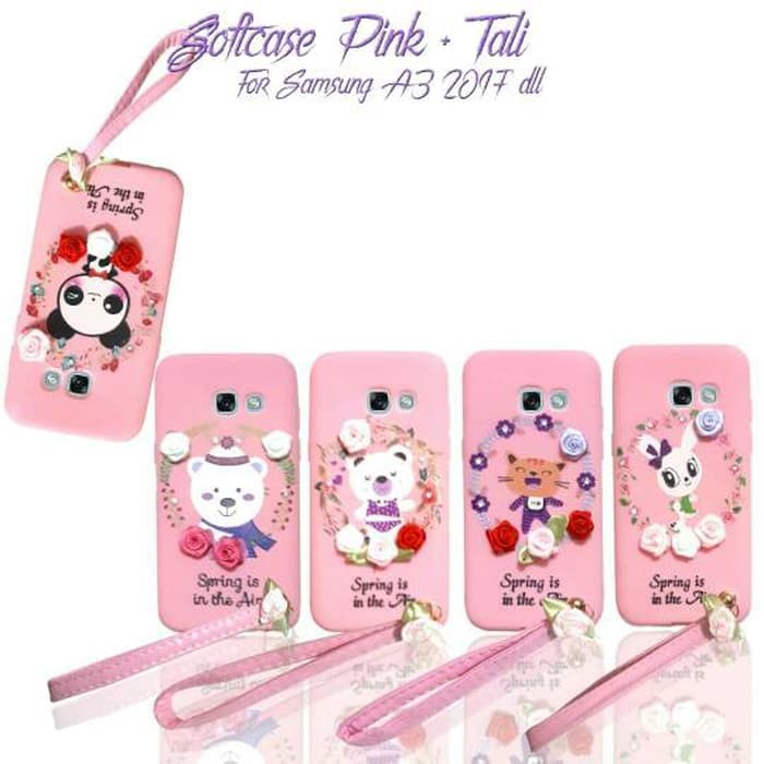 Ready Soft Case Pink Redmi 4 Prime Case Karakter Case Motif