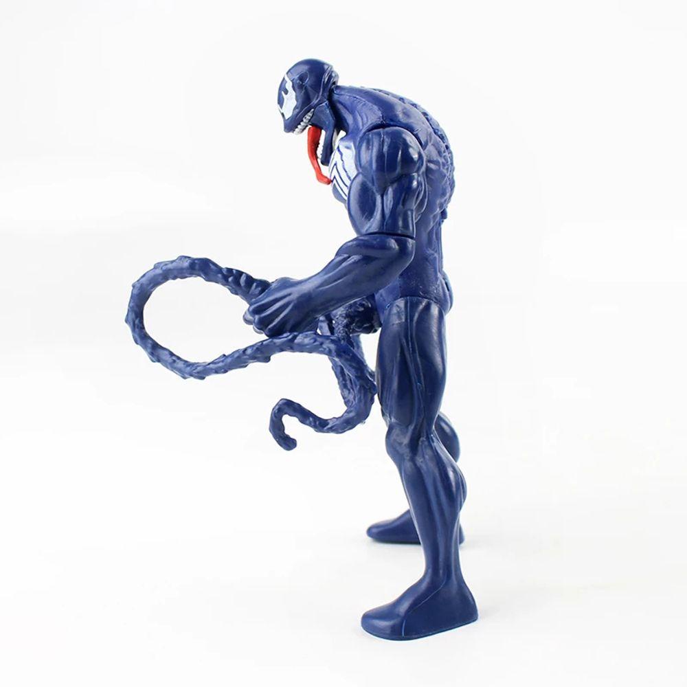 [Elegan] Venom Film Hitam PVC Mainan Model Marvel