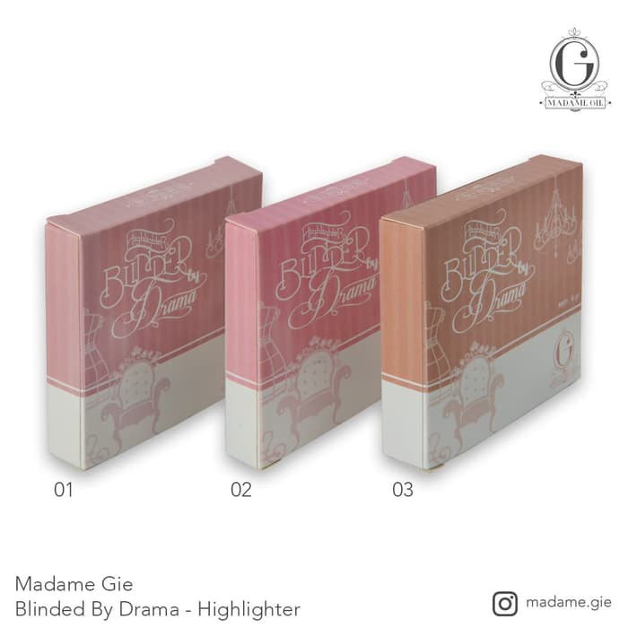 Madame Gie Fabulous Lava Light Liquid Highlighter/ Blinded By Drama - Highlighter madame gie - BPOM