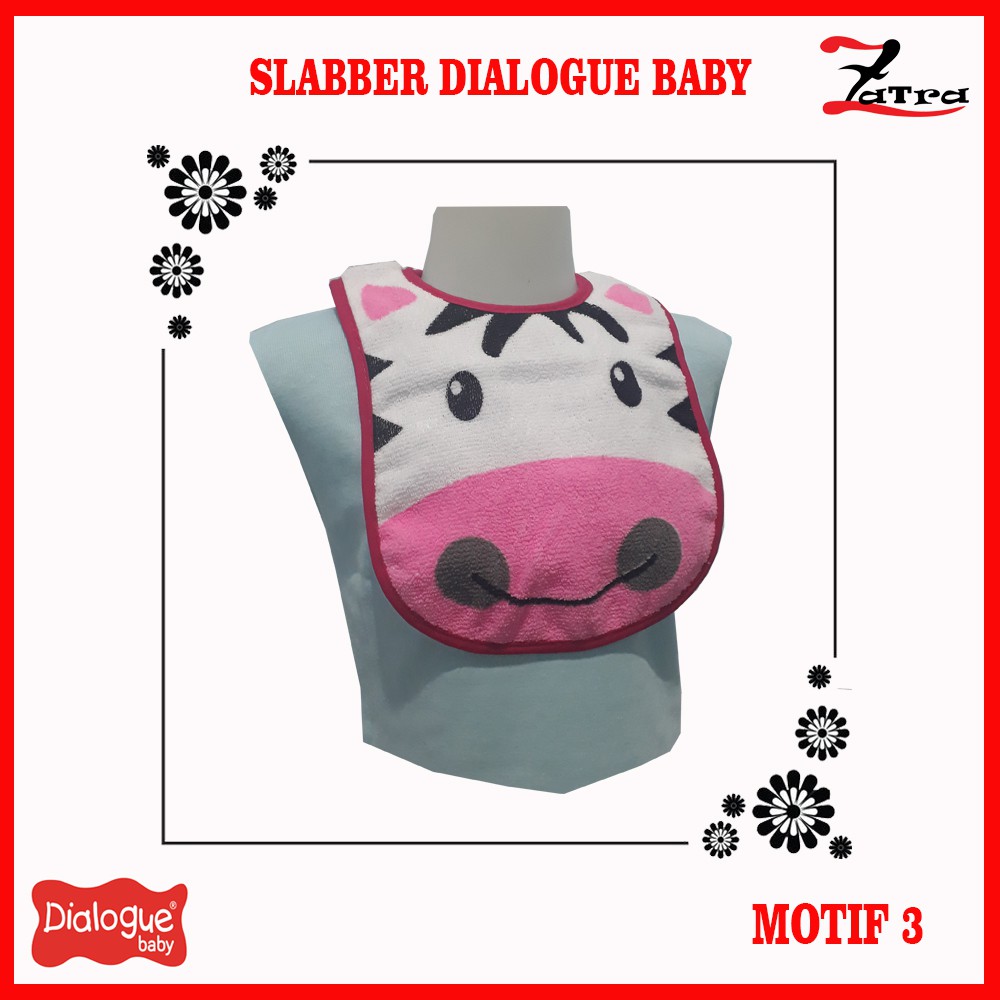 Slabber Celemek Makan Bayi Dialogue Baby