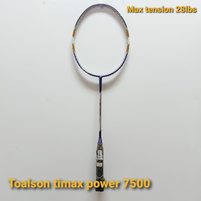 Raket badminton toalson timax power 7500