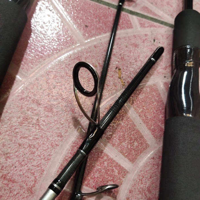 joran maguro black montera 150 165 180 joran carbon - 180cm