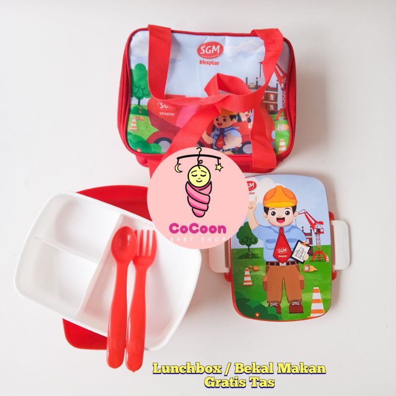 Tempat Makan Anak / Tas Bekal Anak / Lunchbox Anak Sekolah
