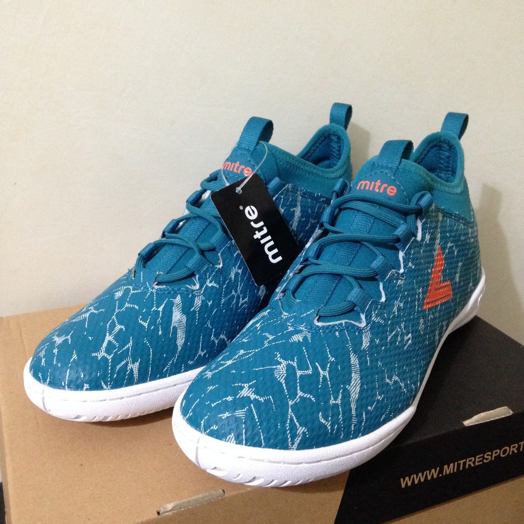 Promo Terbaru Sale Sepatu Futsal Mitre Command IN Dark Lead Peach T01040010 Original BNIB