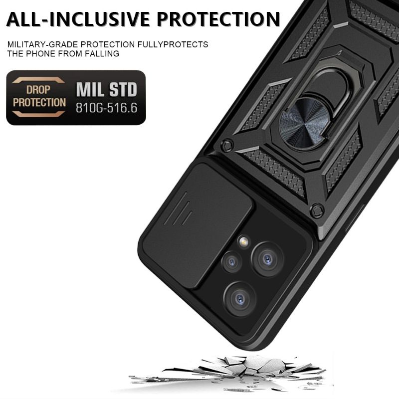 Case Vivo Y20 Vivo Y20S Vivo Y12S Case ARMOR SLIDE PROTECT KAMERA Case Robot Slide Kamera + RingStan