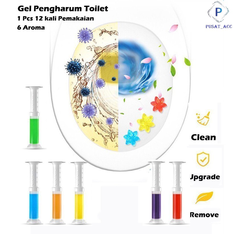 GW55 - Suntikan Gel Pengharum TOILET - Pembersih Toilet GEL