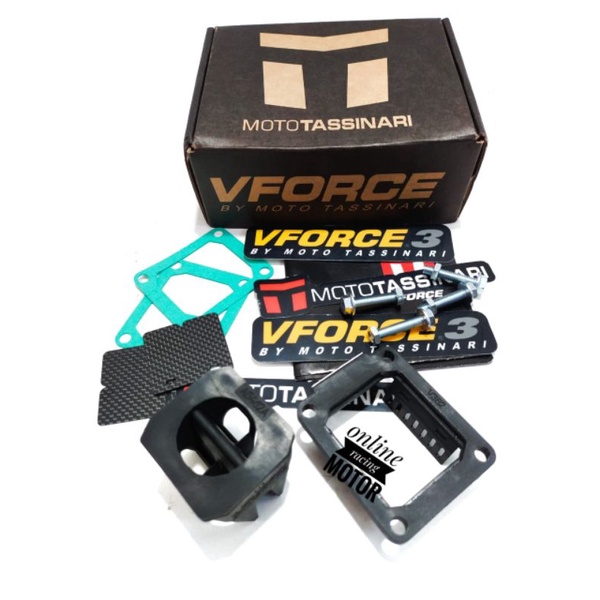 membran RX king vforce 3 rxz karbon lengkap full set pnp tinggal pakai lidah karbon