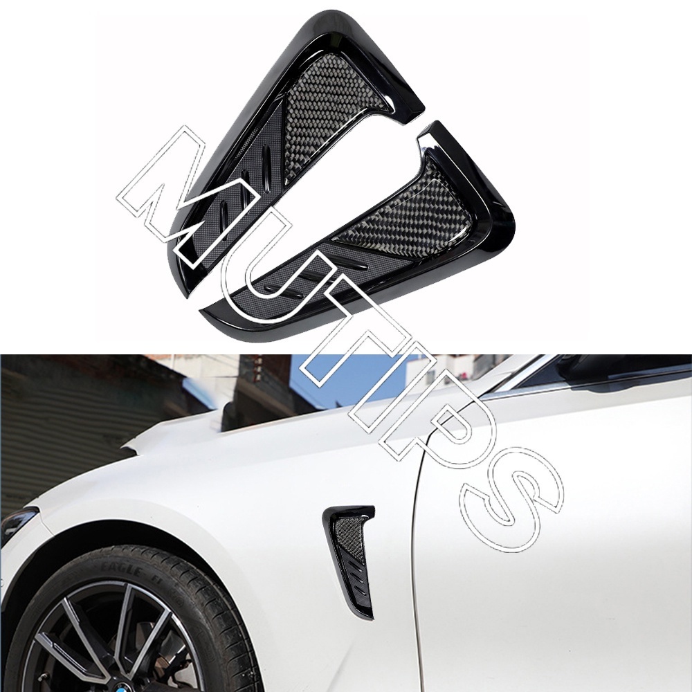 Honda 2Pcs Stiker Trim Fender Samping Mobil Bentuk Hiu Bahan Karbon Fiber Untuk Freed Brio City Civic CRV HRV BRV