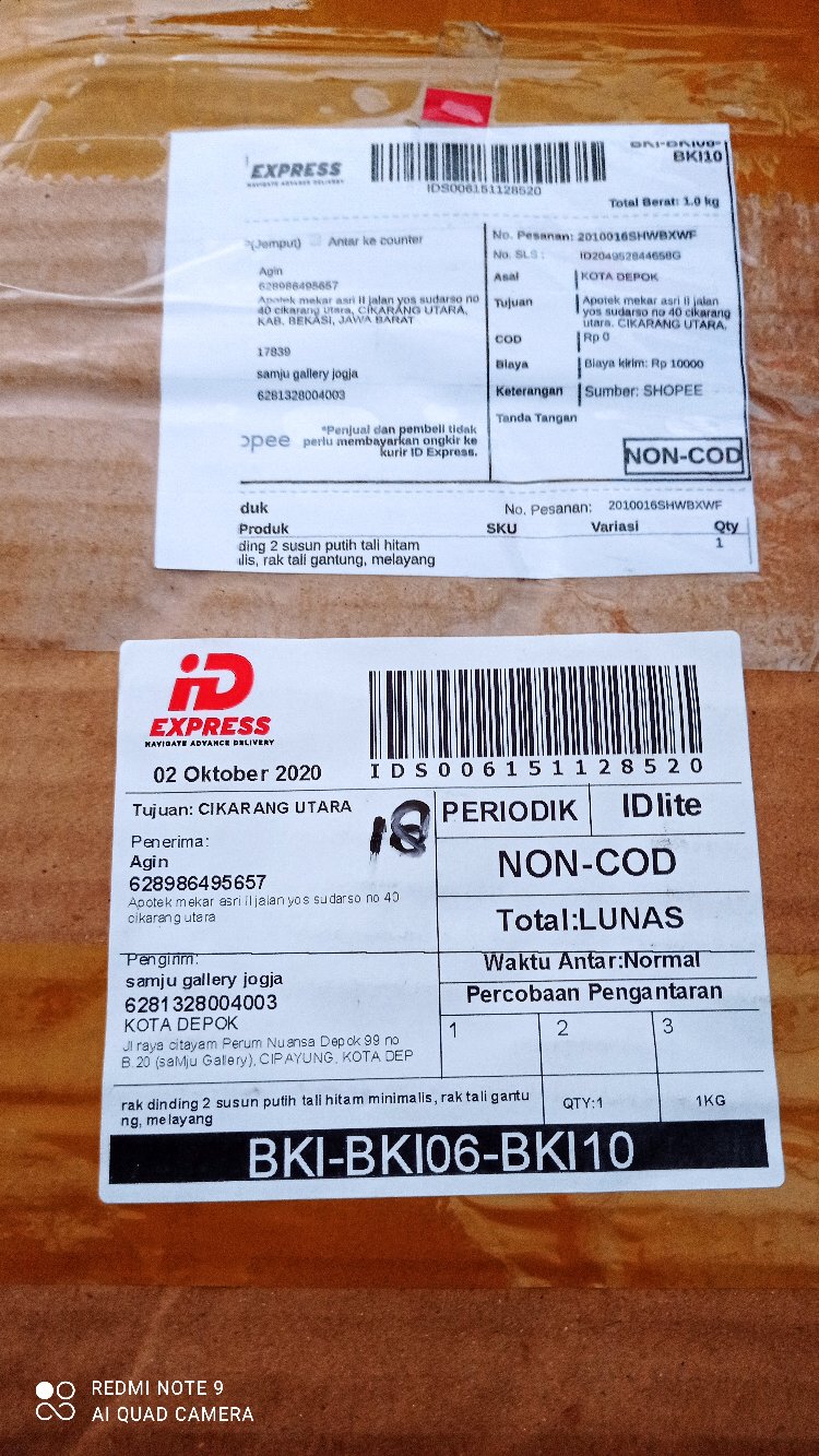 Rak Dinding Gantung Pot Tanaman 2 Susun Putih Tali Hitam Minimalis