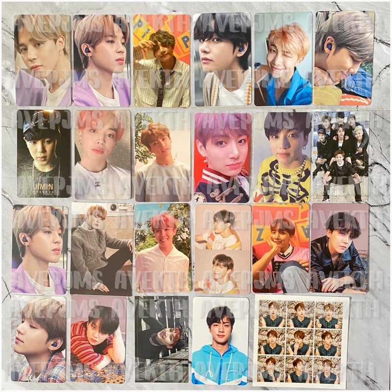 [ BTS ] Official photocard LY tear her answer map of the soul persona 2 3 jungkook taehyung jin