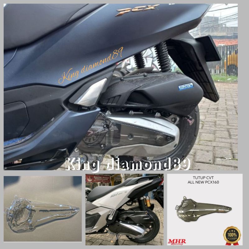 TUTUP COVER CVT HONDA NEW PCX 160 / HONDA ADV 160 /cover cvt  pcx 160  Bagian Depan