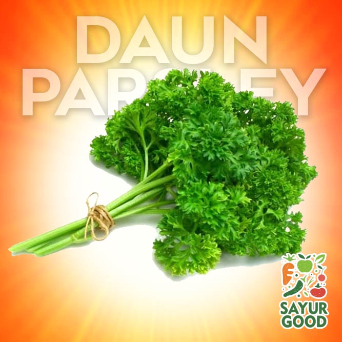 

Daun Peterseli Parsley Segar / Daun Parsley / Daun Peterseli / Ikat
