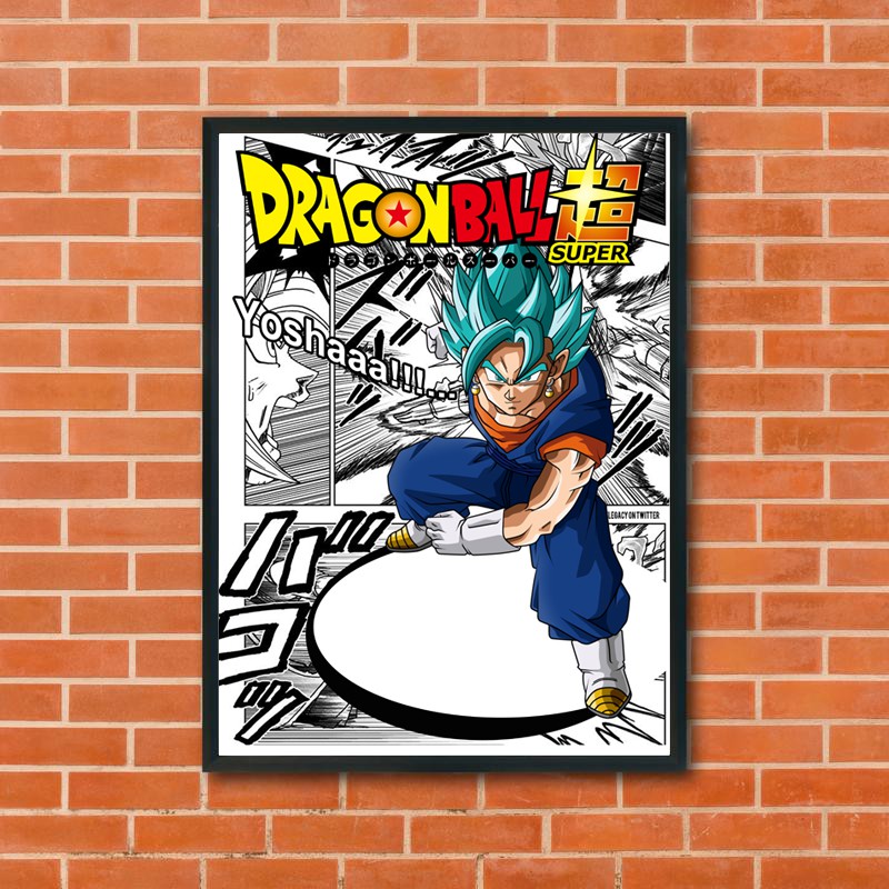 POSTER KOMIK ANIME - VEGITO DRAGON BALL SUPER