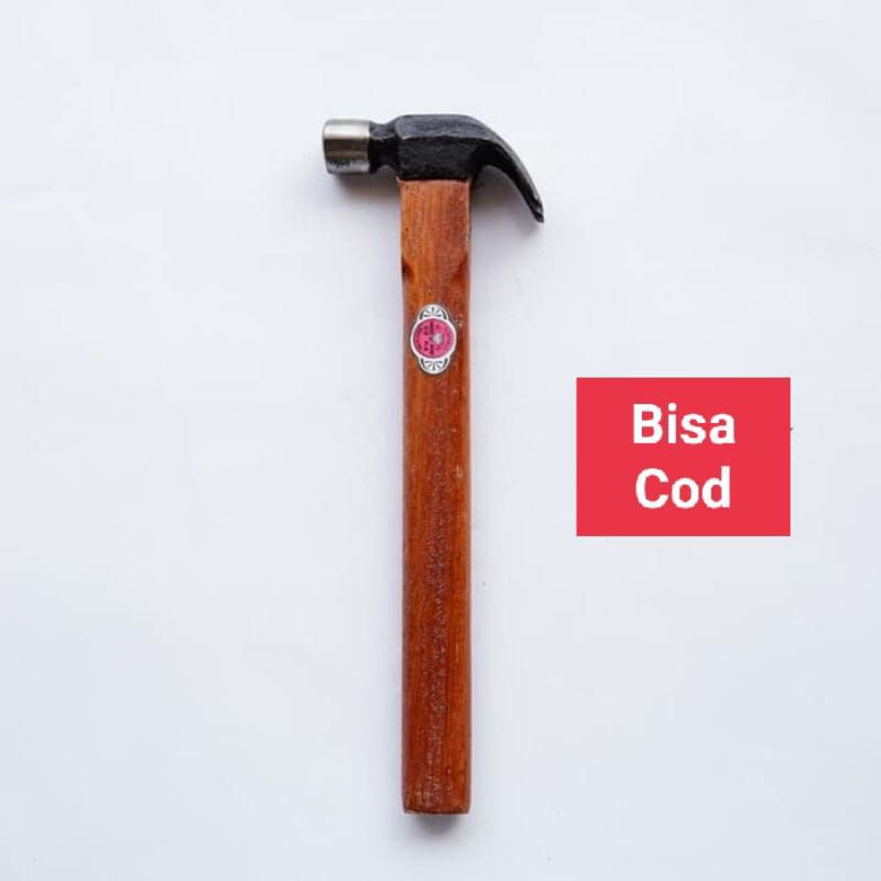 Martil | Palu Kambing Gagang Kayu | Hammer | Cabutan Paku