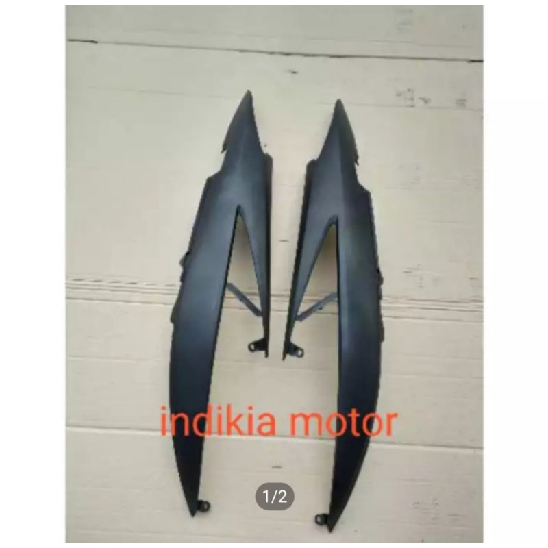 cover body bodi belakang Vario fi 110 LED hitam abu doff dop 2015 2016 2017 2018