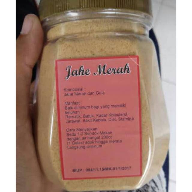 

Jahe merah bubuk (pencegah corona)