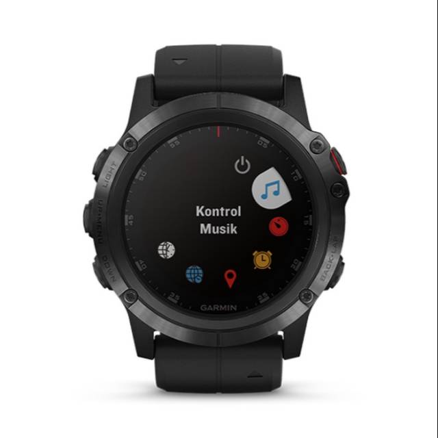 Garmin Smartwatch Fenix 5X Plus Sapphire Carbon Gray Garansi  TAM 2 Tahun