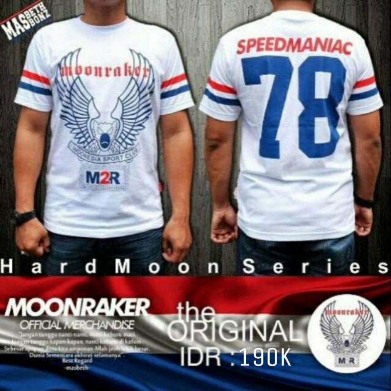 Kaos moonraker speed maniac m2r keren