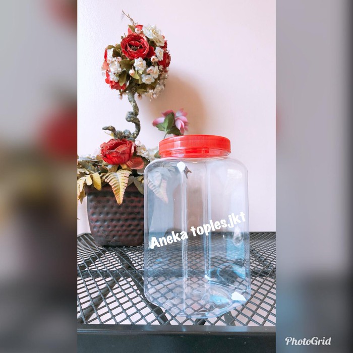 Toples plastik kotak 2L 2301 isi 24pcs