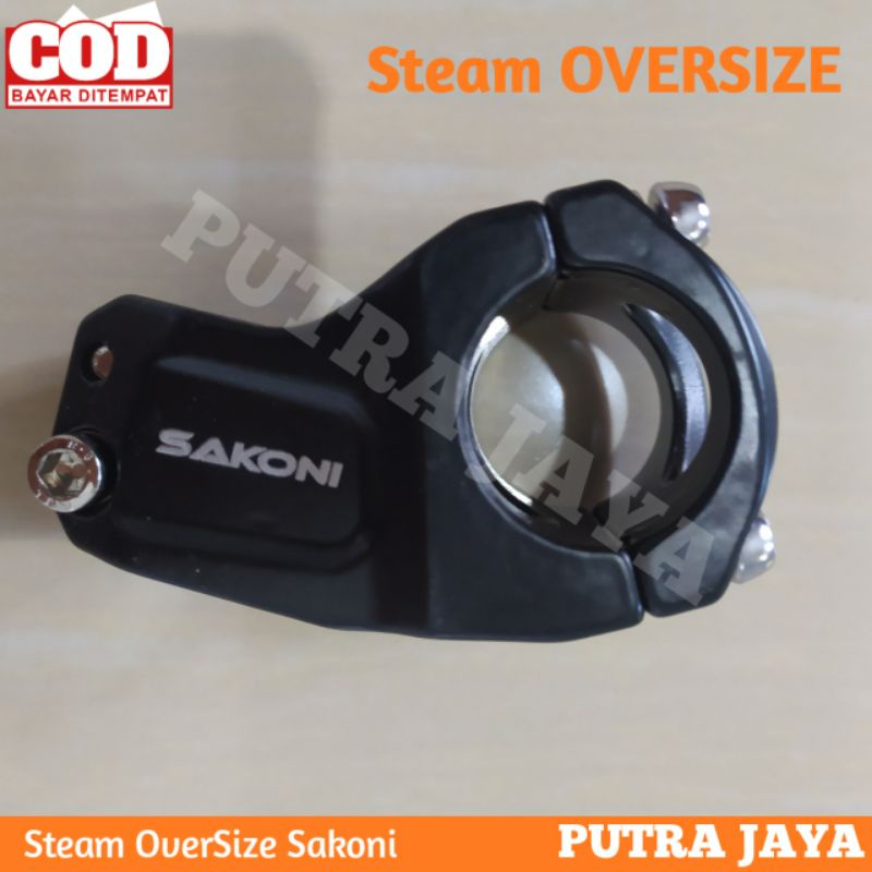 [COD] Kepala Stang Sepeda Steam Setang Over Size Oversize 31.8 MTB Stem Stir Sepeda