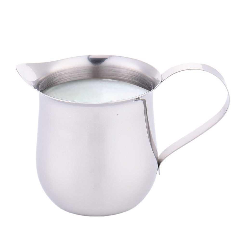 HOUSEEN Gelas Pitcher Kopi Espresso Latte Art Milk Stainless - DLSC060 [Silver] [60ML]